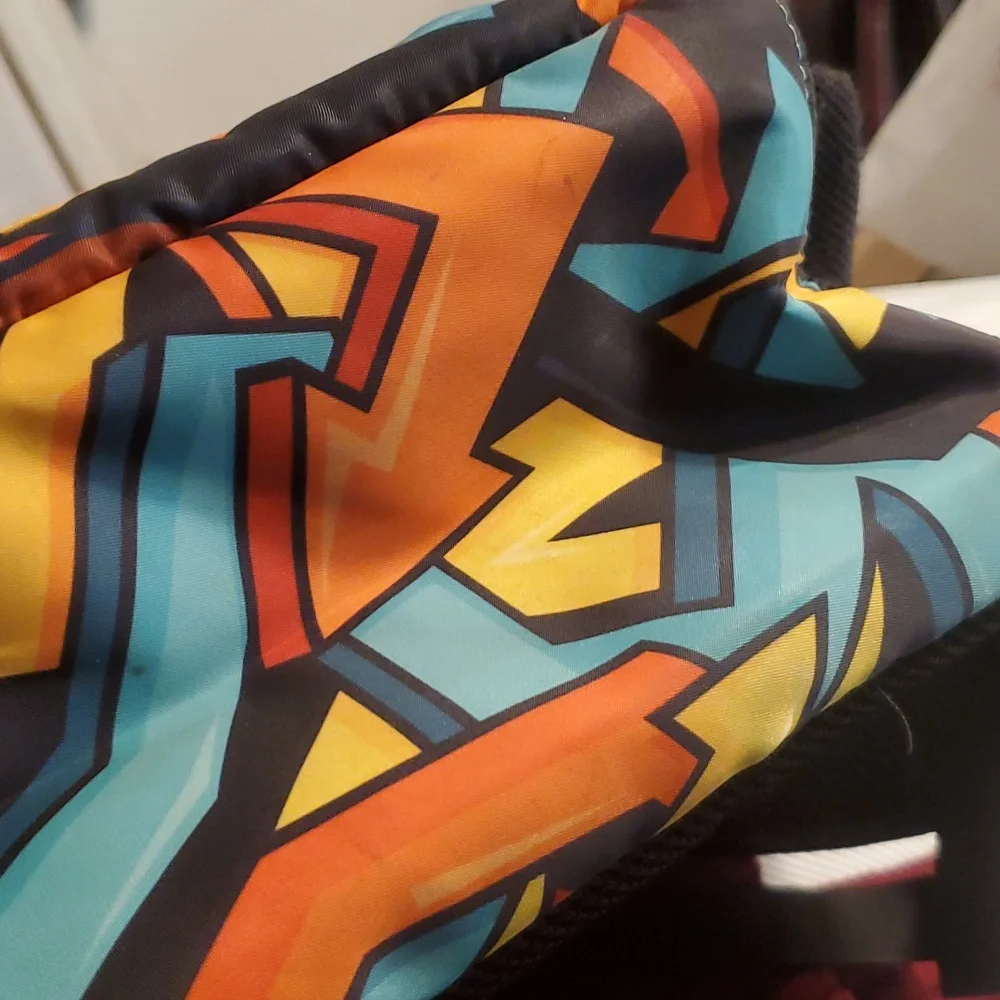 Colorful Graphic Backpack - Picture 14 of 14